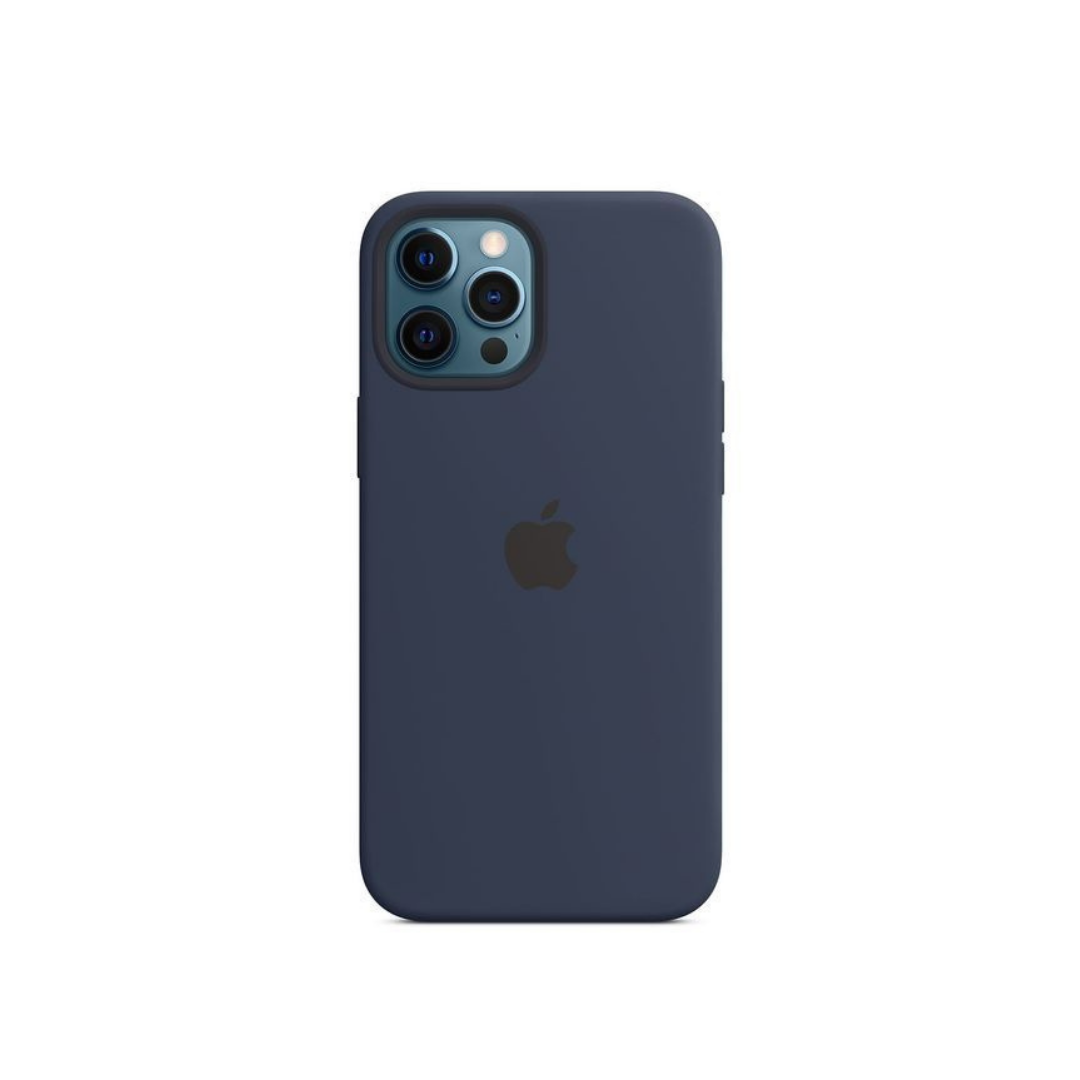 Funda de silicona MagSafe para iPhone 12 - 13 series - ENGLA Chile ® iPhone 12 Mini / Navy Blue