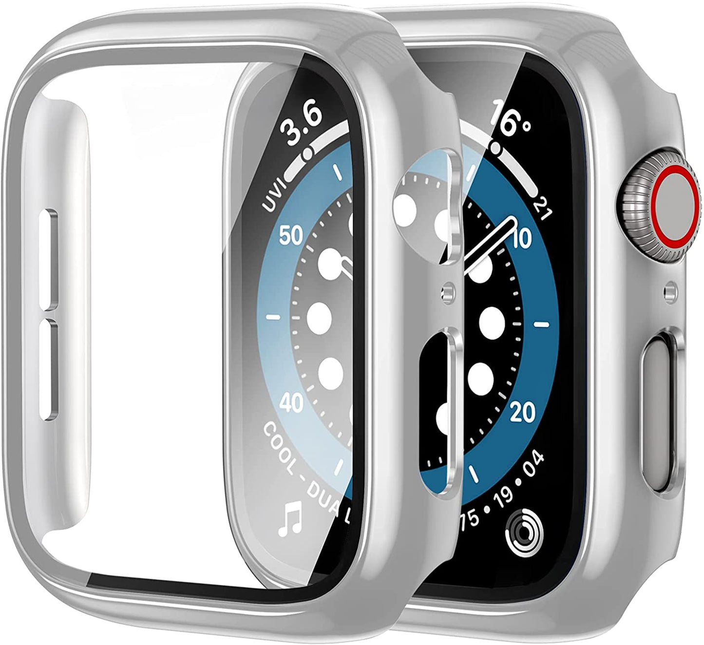 Crystal™ - Apple Watch-schermbeschermer met gehard glas