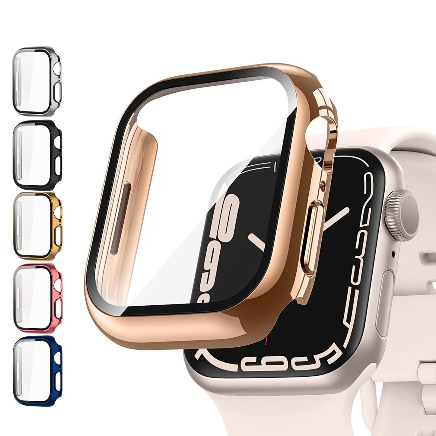 Crystal™ - Protecteur d'écran Apple Watch avec verre trempé