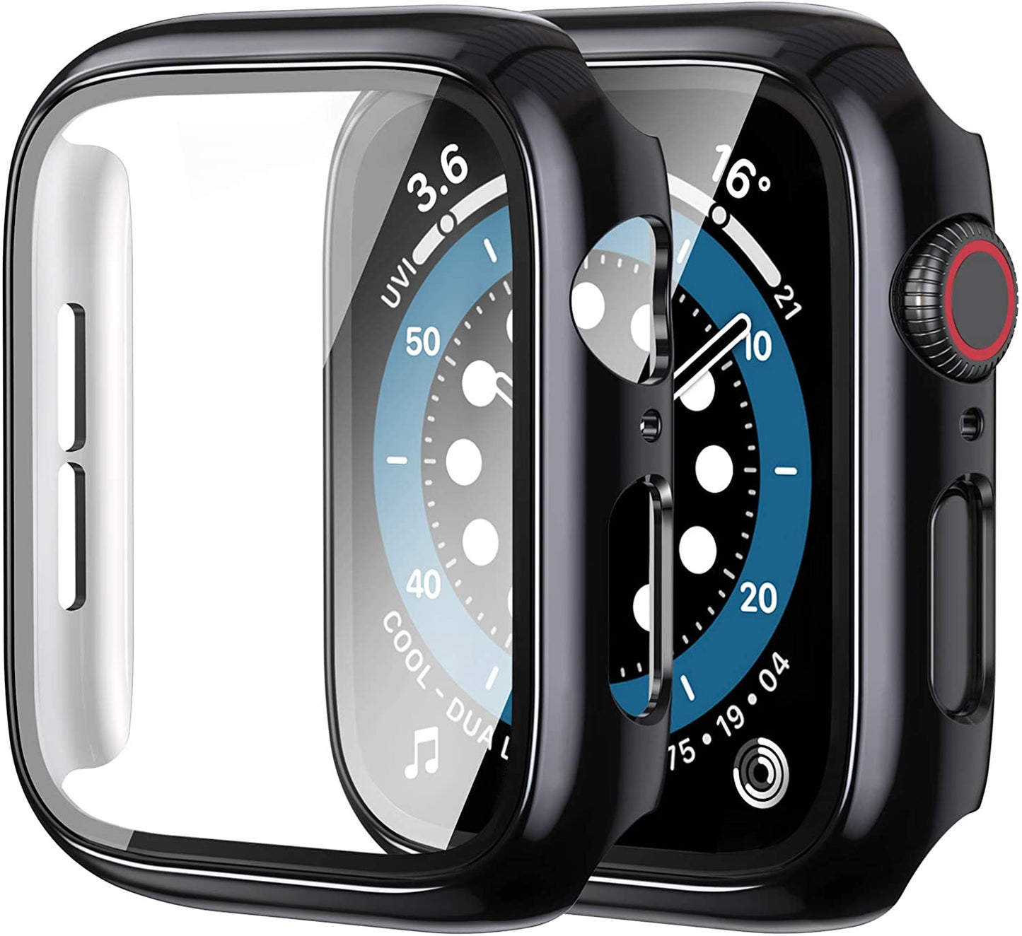 Crystal™ - Apple Watch-schermbeschermer met gehard glas