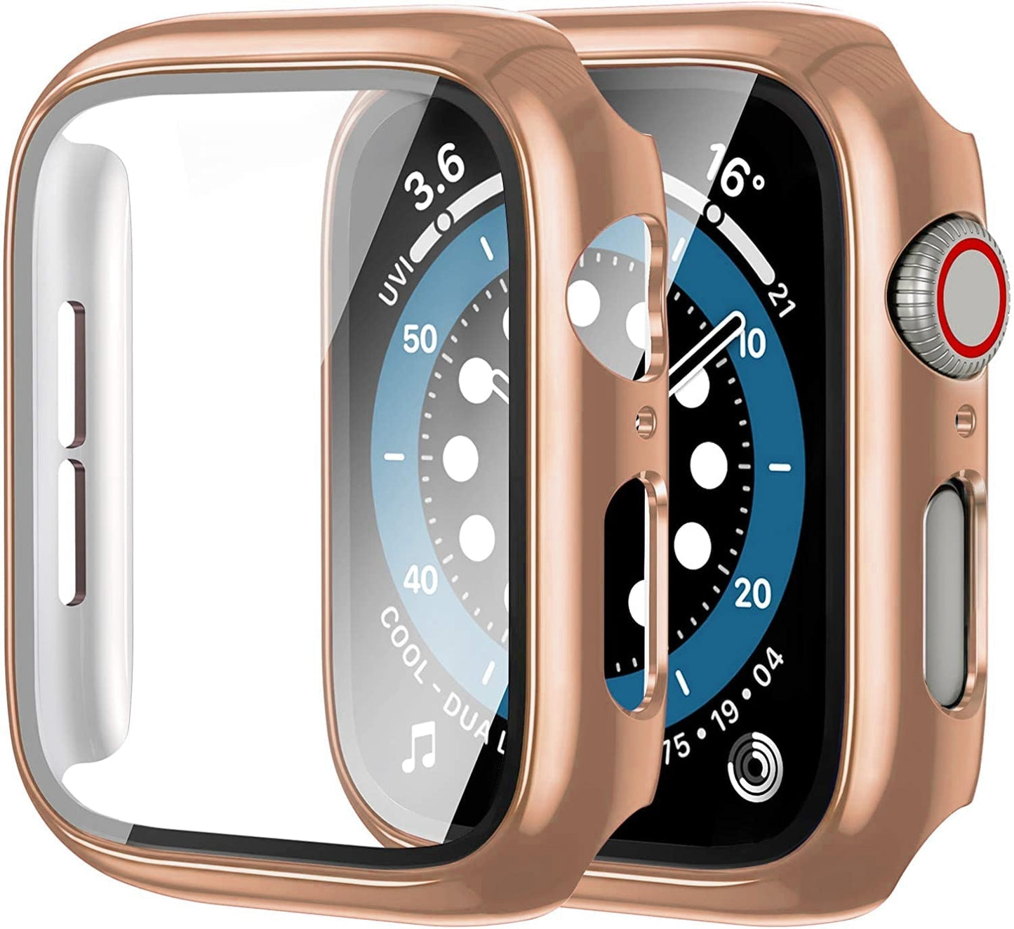 Crystal™ - Apple Watch-schermbeschermer met gehard glas