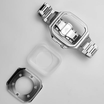 Royal™ Metal Series - Armband + Bescherming voor Apple Watch