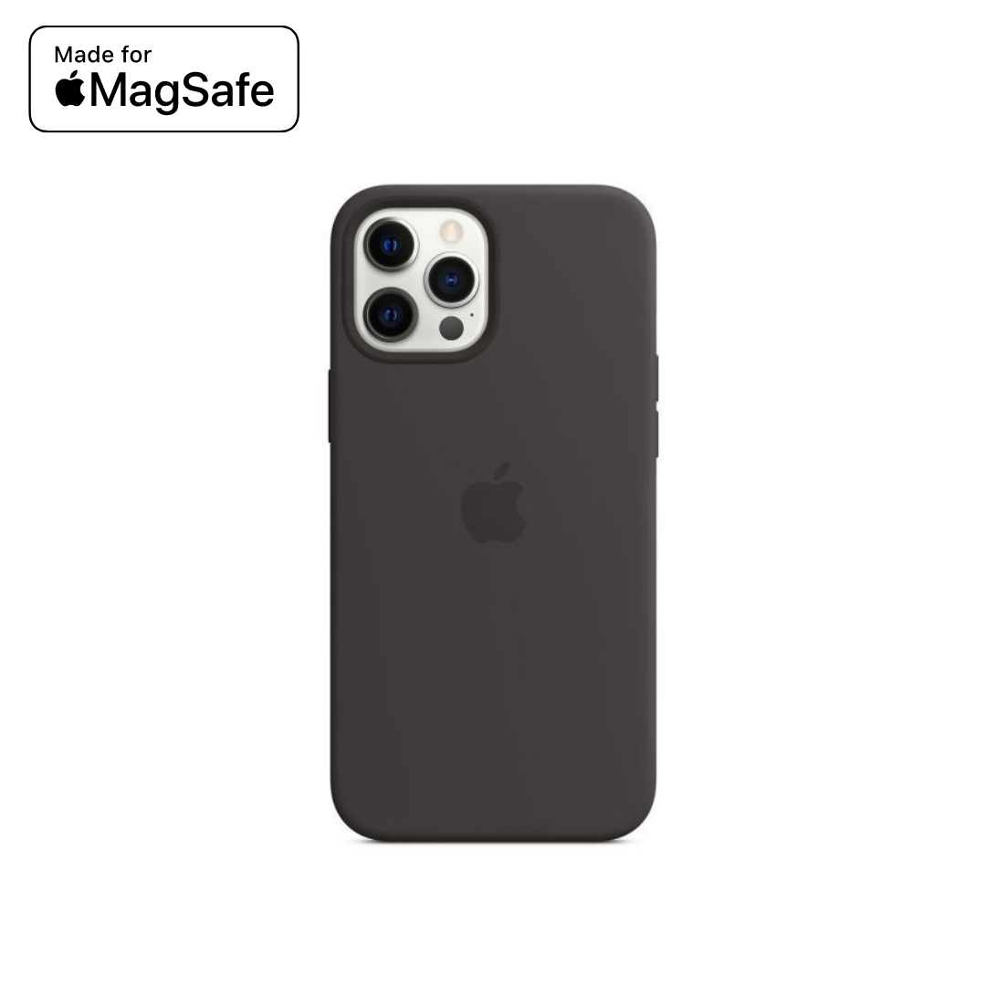 Coque silicone avec MagSafe pour iPhone 12 - 15 séries