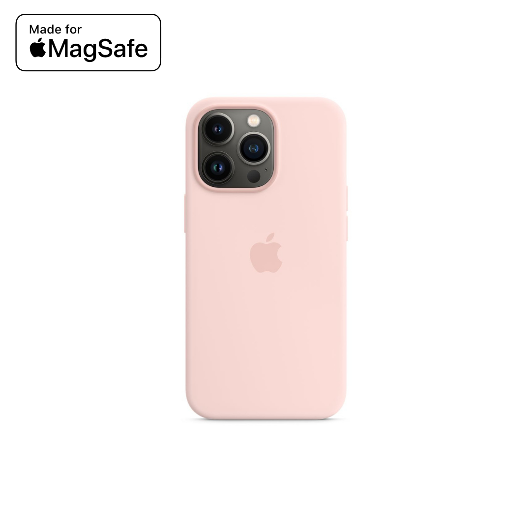 Coque silicone avec MagSafe pour iPhone 12 - 15 séries