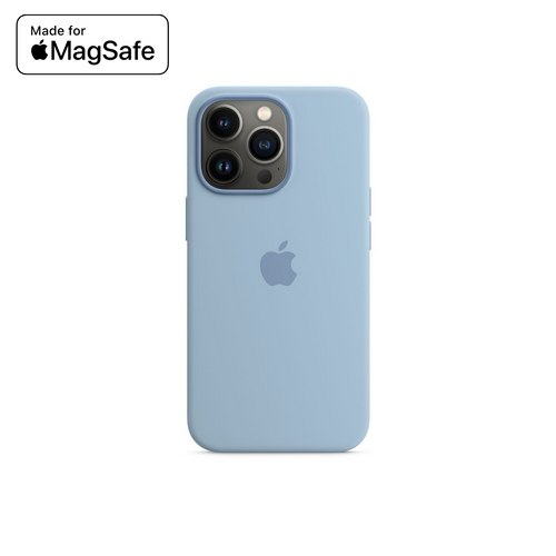 Coque silicone avec MagSafe pour iPhone 12 - 15 séries