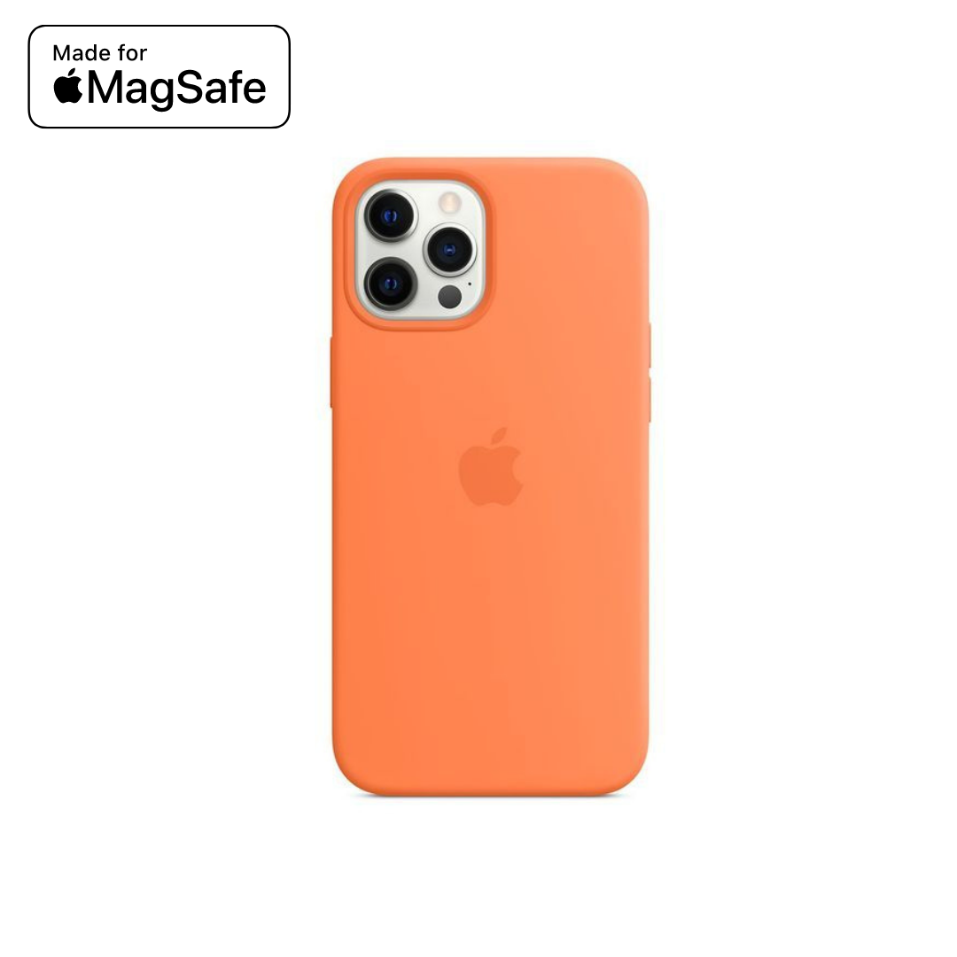 Coque silicone avec MagSafe pour iPhone 12 - 15 séries