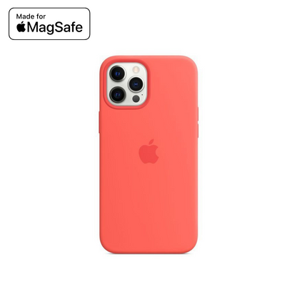 Coque silicone avec MagSafe pour iPhone 12 - 15 séries