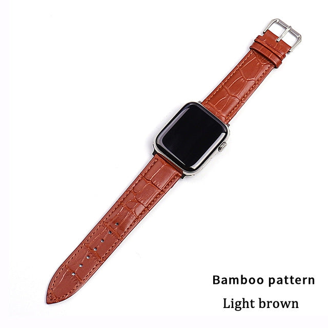 Leren bandje voor Apple Watch