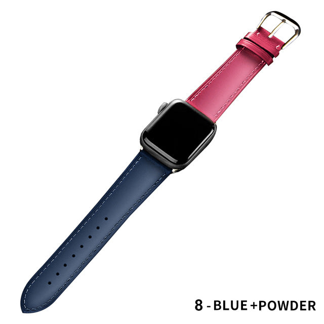 Leren bandje voor Apple Watch