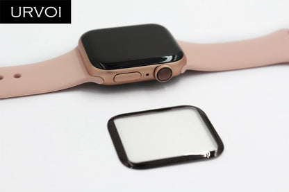 Gebogen gehard glas voor Apple Watch