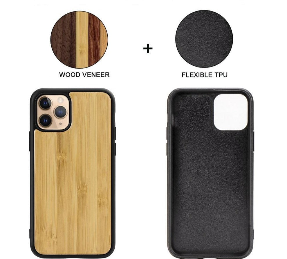 Hoesje Wooden™ - iPhone serie